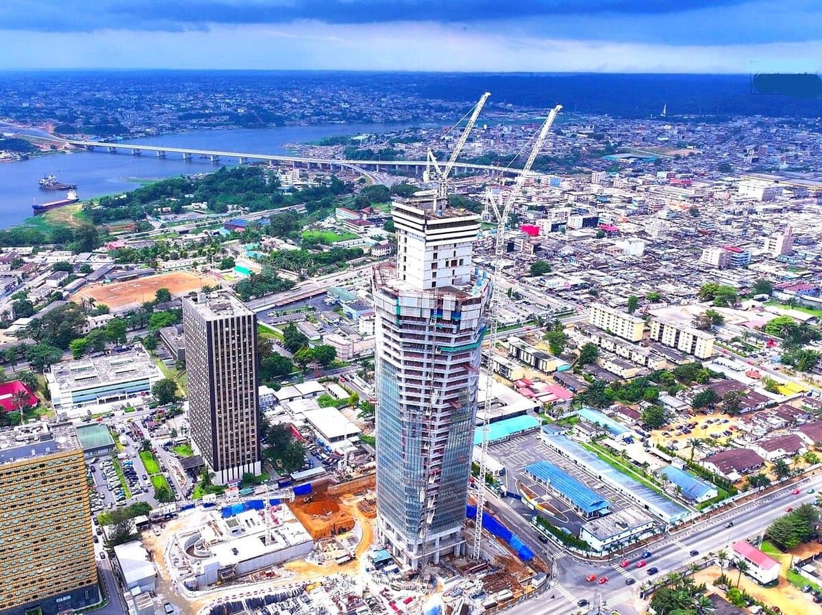 Le quartier d’affaires du Plateau, à Abidjan