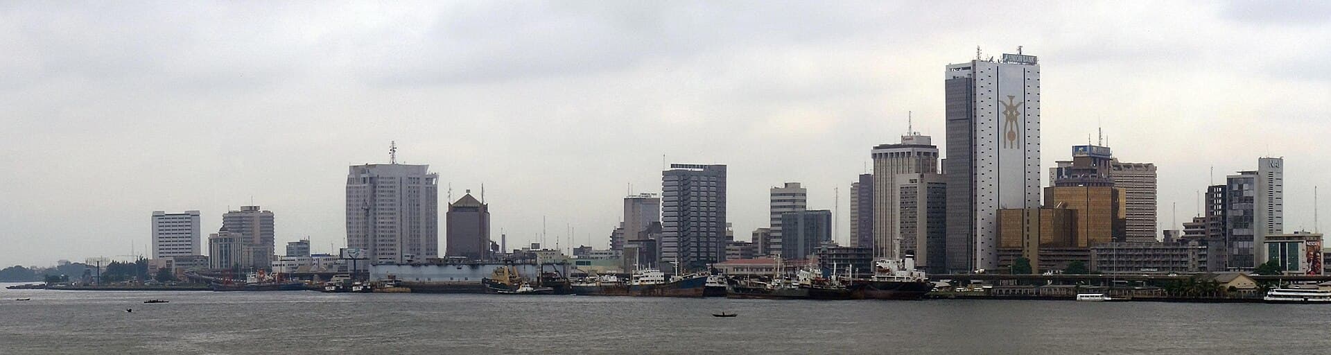 Les tours de Lagos, capitale économique du Nigeria