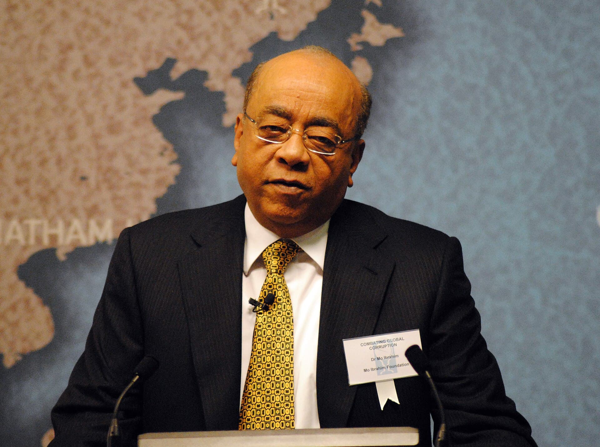 Portrait de Mo Ibrahim